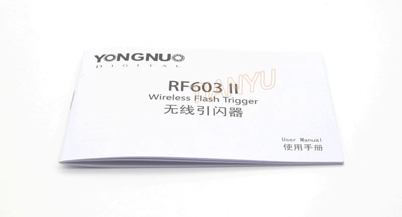 Светодиодная лампа для видеосъемки YONGNUO RF-603 II C3 радио Беспроводной дистанционный триггер для вспышки для Canon 1D 1DS 1DX 5D Mark II III 6D 5D 7D 50D 40D 30D 20D 10D