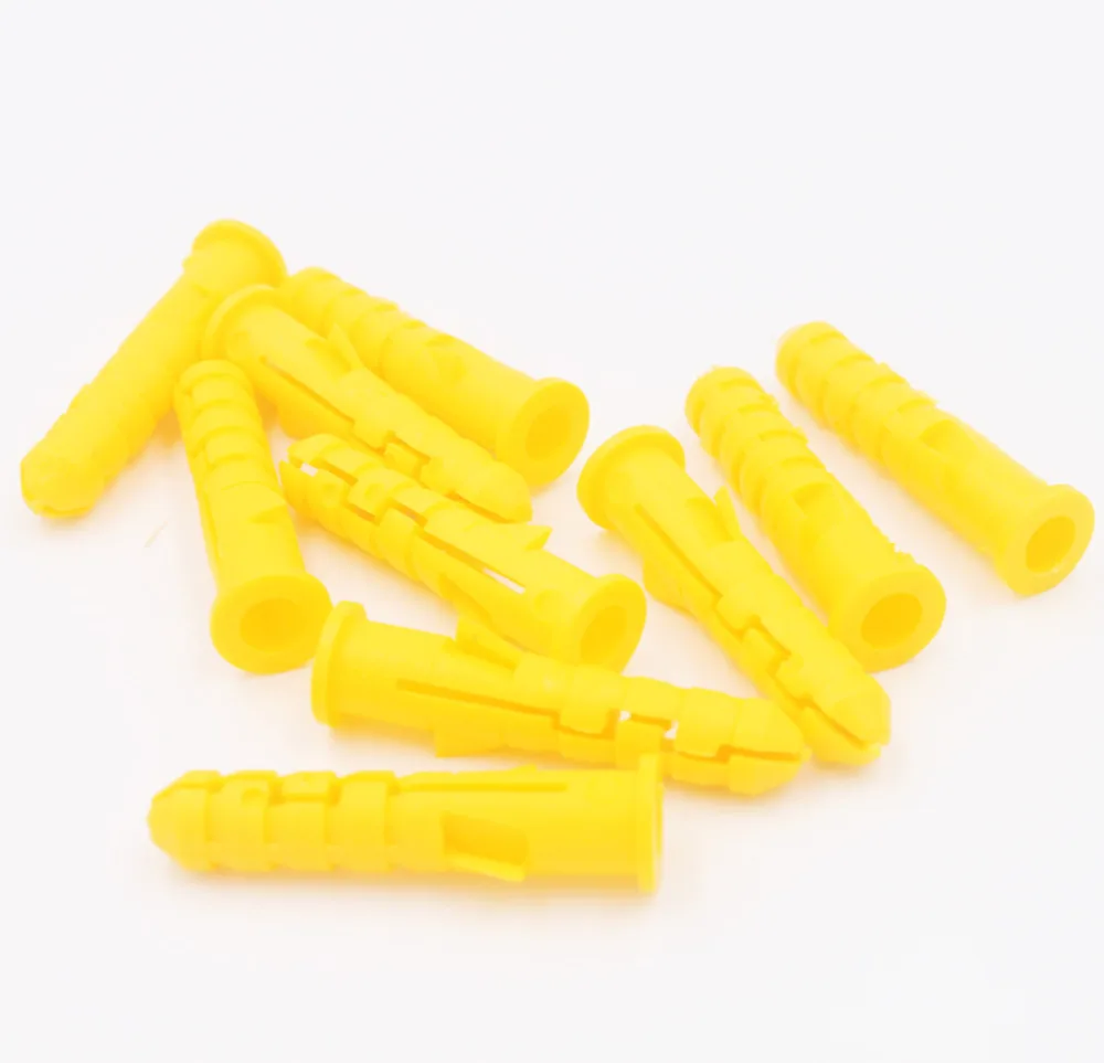 Ребристая пластиковая анкерная стена Расширительная Труба настенные заглушки