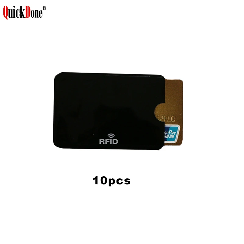 QuickDone 5 цветов 10 шт./компл. анти сканирования блокировки радиочастотной