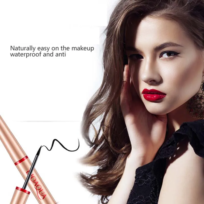 Горячая Черная Подводка для глаз инструменты макияжа аксессуары не