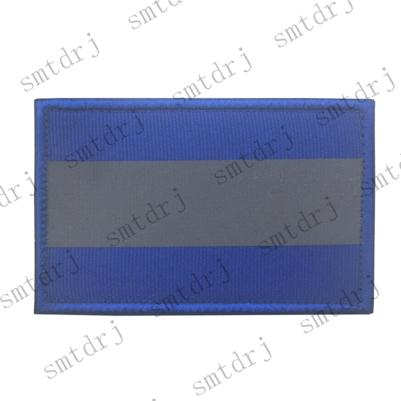 Reflective Alpha FSB Embroidery Badge Patch Russian Tactics Morale Military Patch Paste Backpack Hat Cap Send Noodle