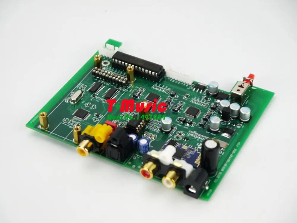 Двойной AK4493 + Bluetooth 5 0 Amanero USB DAC декодер плата поддержка коаксиальный/оптический/USB