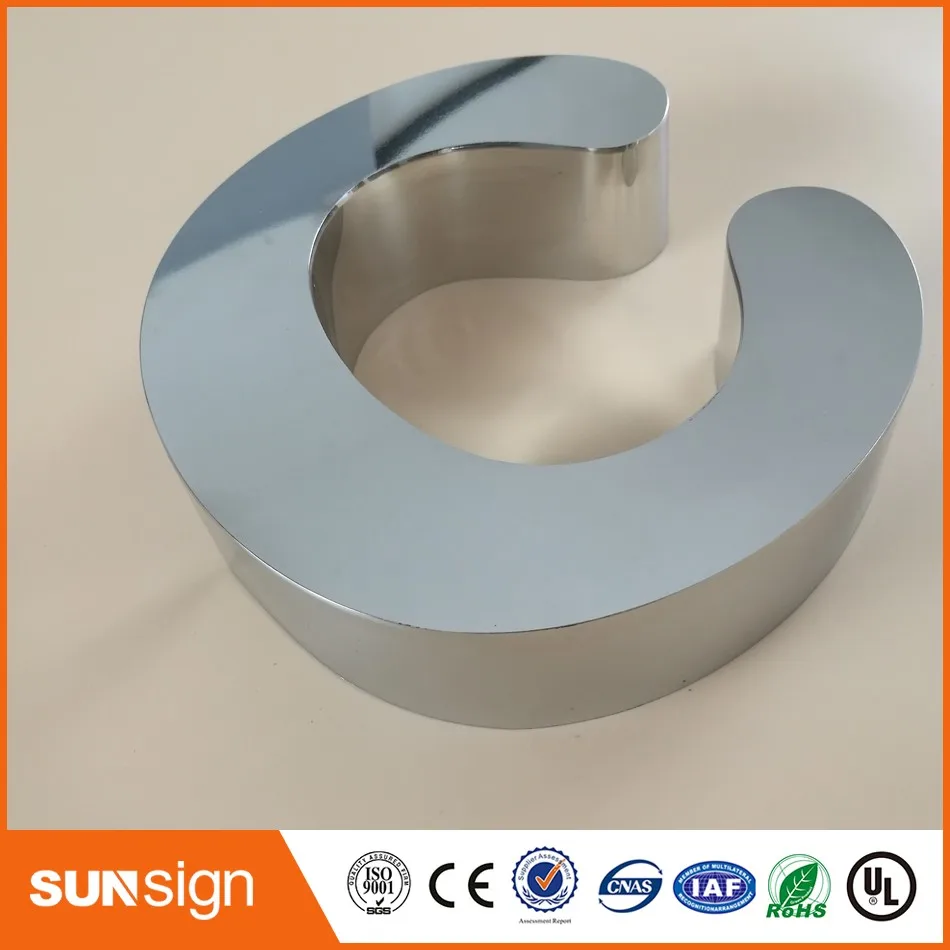 На открытом воздухе по индивидуальному заказу светодиодные нержавеющая сталь