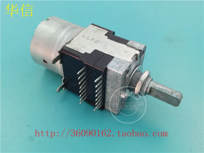 [VK] ALPS RK16814MG 4 with motor tap potentiometer 50KBX4 B50K handle length 20MM switch | Обустройство дома