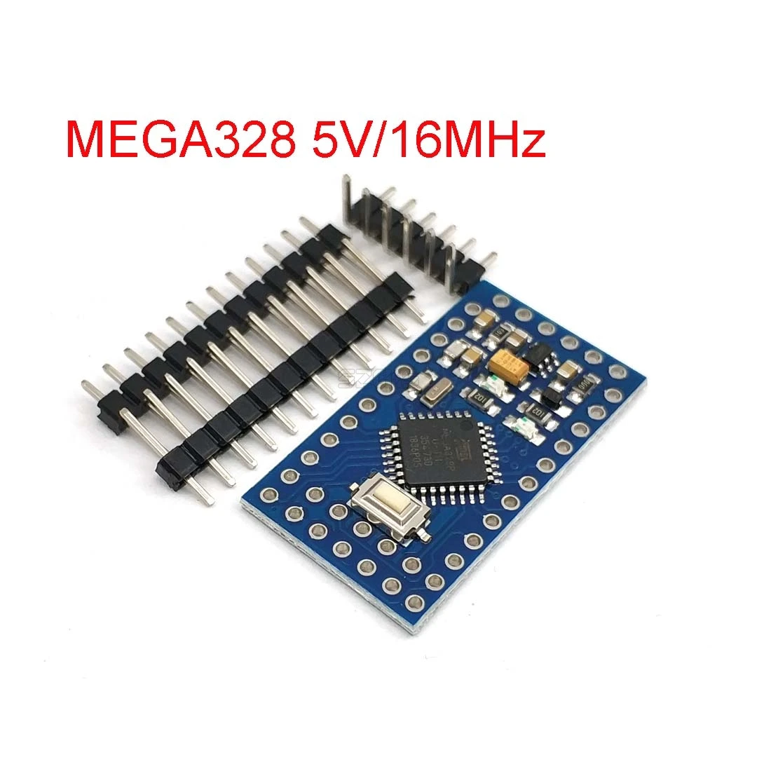 Новый Pro Mini 328 электронные строительные блоки интерактивный медиа ATMEGA328P 5 В/16 м для