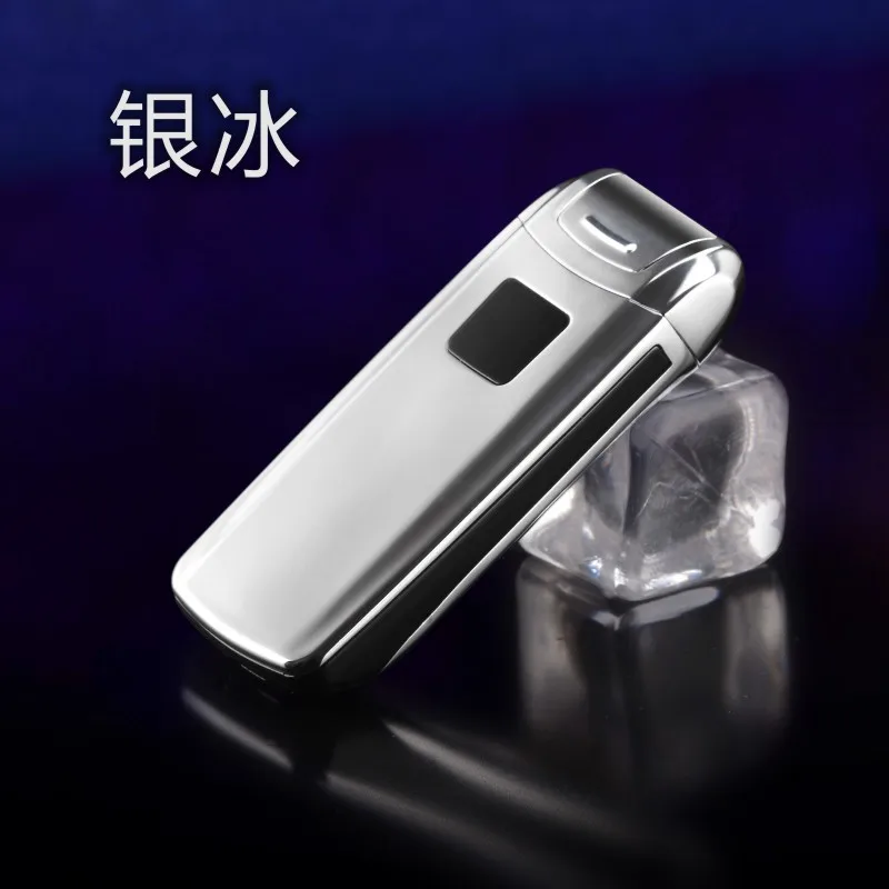 USB Зажигалка двойная дуга ветрозащитный негорящий Электронная зажигалка плазменная зажигалка для мужчин подарок аксессуары для курения - Цвет: 2
