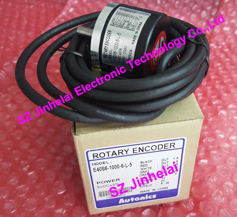 

100% Authentic original Autonics ENCODER E40S6-1000-6-L-5