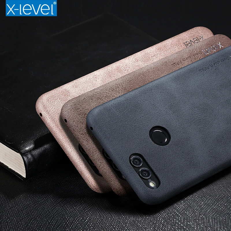 Чехол X Level для huawei honor 7x оригинальный винтажный s роскошный Ультратонкий чехол из