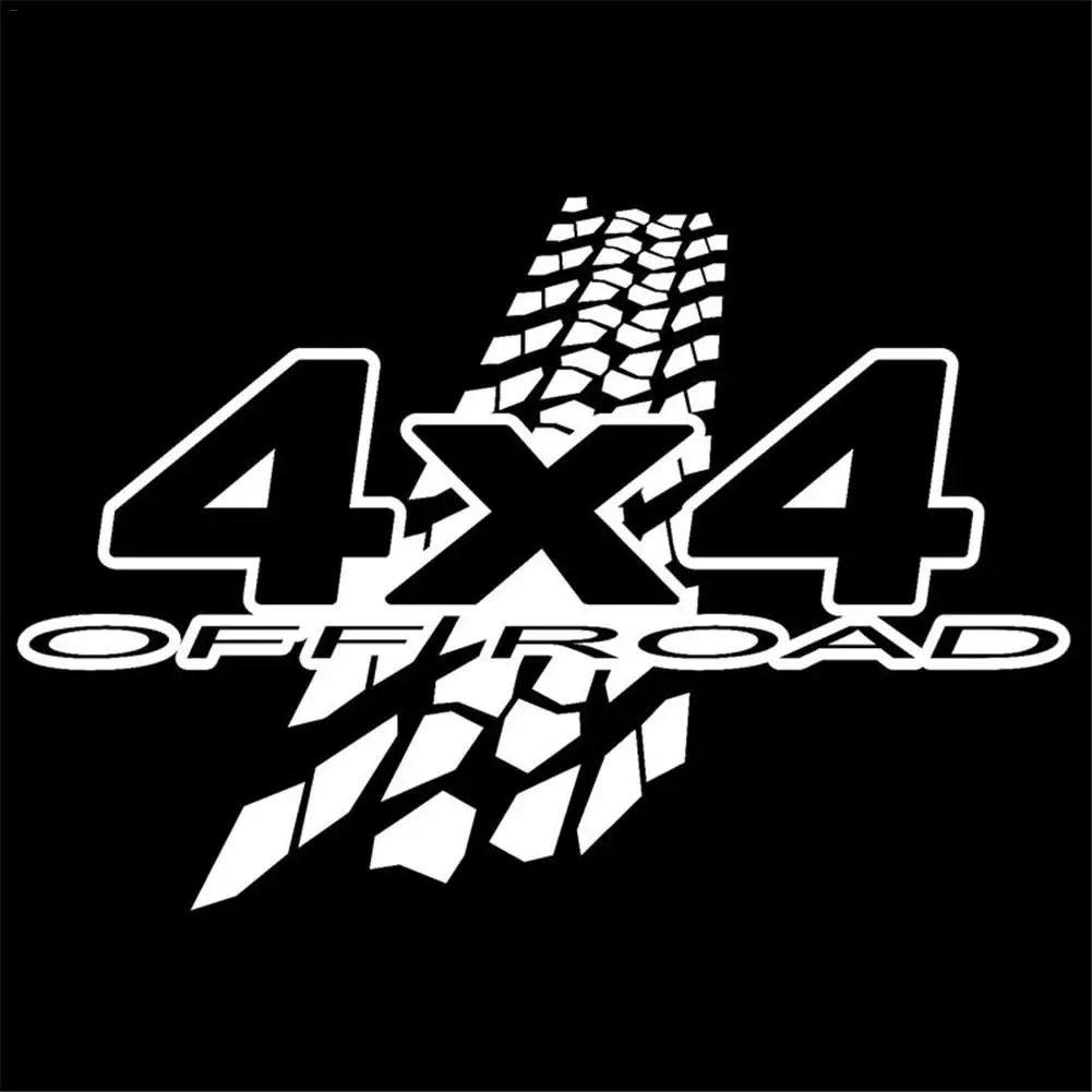 20 см x 13 6 Новые 4X4 внедорожные грязевые забавные виниловые трафареты наклейка для