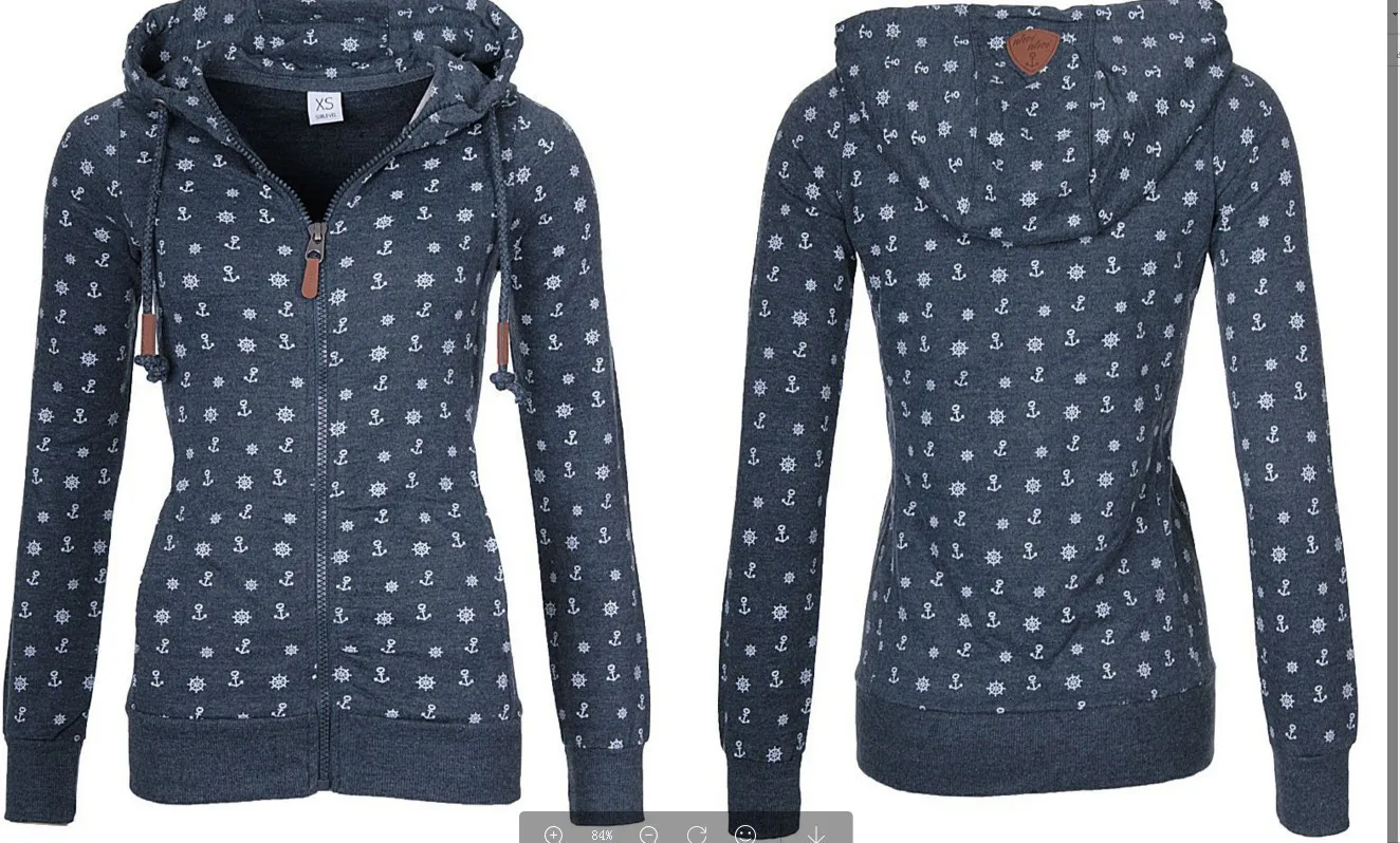 Женские толстовки с капюшоном пуловер длинным рукавом и принтом зимние женские