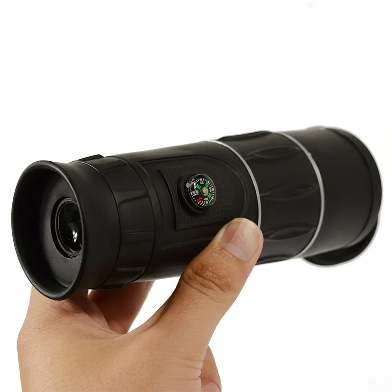 Black 26x52 портативный ручной Монокуляр Telescopio FMC оптический Лен зеленый фильм покрытие 26x увеличение зум Открытый HD телескоп - Цвет: Black