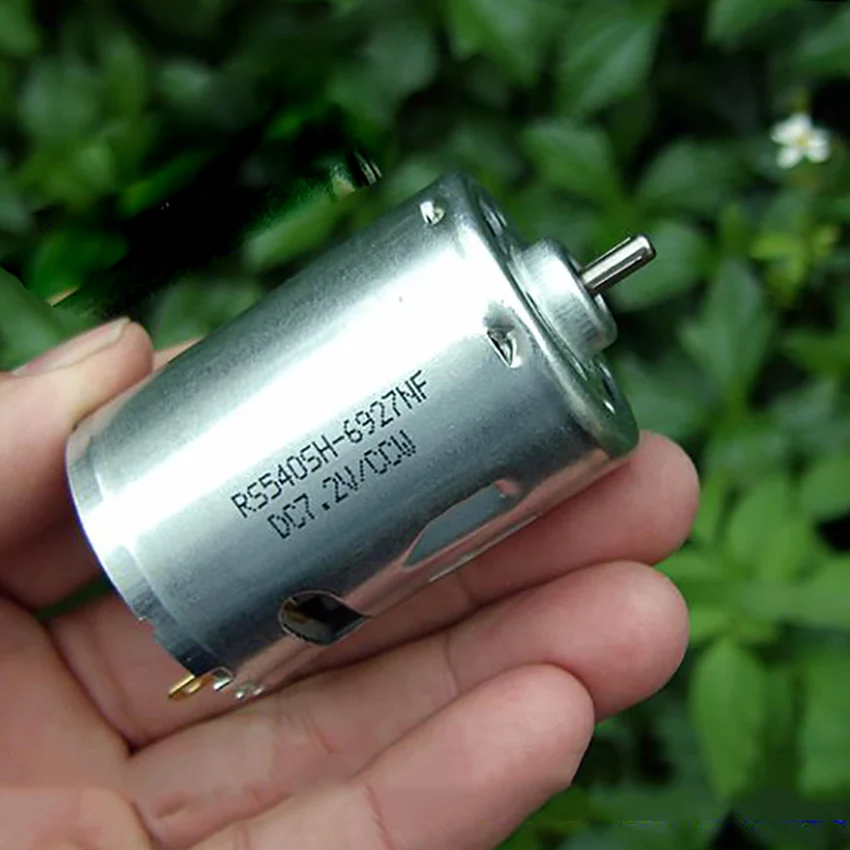 Высокий крутящий момент двигатели DC7.2V 15000 об/мин двигатель для электрического