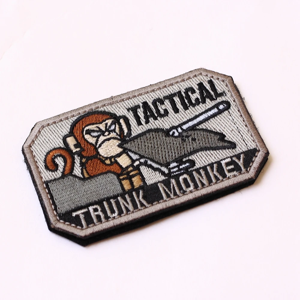 Военная нашивка армейская тактическая обезьяна на плечо|badges military|patch militarytactical