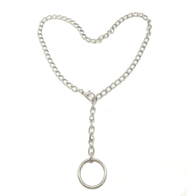 Женские Металлические ожерелья цепочка ручной работы ожерелье чокер в стиле