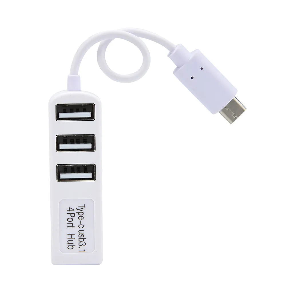 Адаптер CARPRIE usb хаб 3 1 Type C на 4 порта Usb 0 Hub USB для пк Apple Macbook|USB-хабы| |