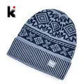 Мужская шапка с черепом, зимняя вязаная шерстяная шапка skullies, бархатная шапка в стиле хип-хоп, утолщенная шапка, шапка бини, Чулочные шапки для мужчин, touca