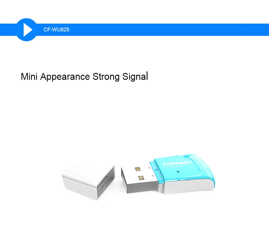 COMFAST 300 Мбит/с беспроводной адаптер 2 4G PC приемник сетевой Lan Карта Usb Антенна Realtek