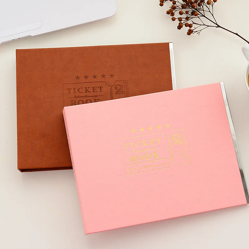 DIY сбор бумажных денег книга Interleaf альбом де билеты Вмещает 100 шт на концерты кино