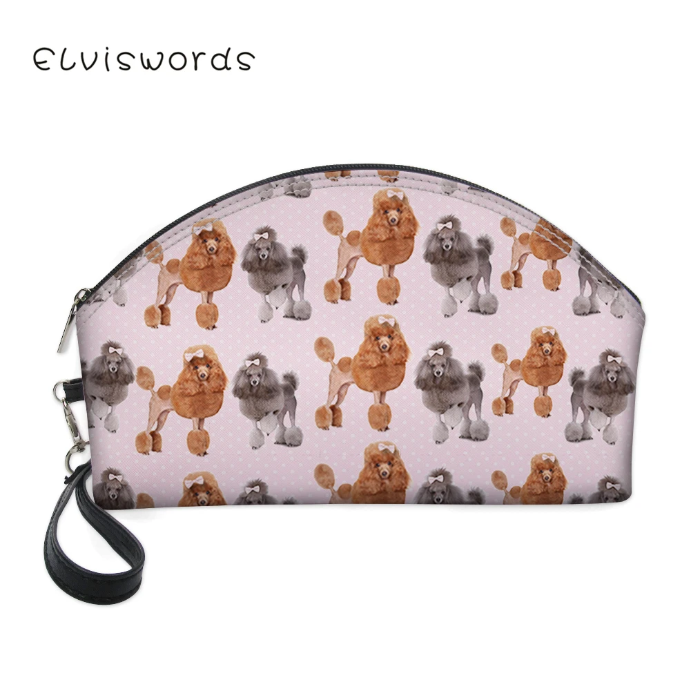Сумки для макияжа ELVISWORDS с забавными собачками кошками принтом красивые