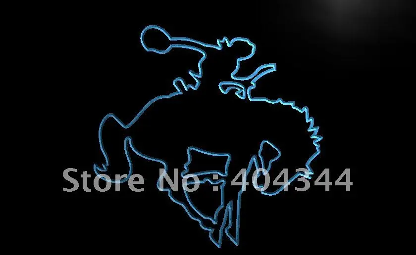 

LB710- Western Cowboy Rodeo Horse Bar LED Neon Light Sign home decor crafts