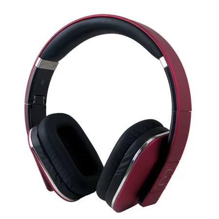 Red August EP650 беспроводные Bluetooth-наушники с функцией NFC, aptX, Multipoint, микрофоном и аудиовходом 3,5мм для смартфона, компьютера, ТВ - Цвет: Red