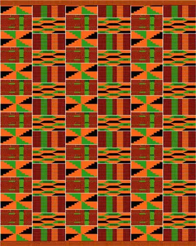 3 ESEWING Высококачественная африканская восковая ткань с принтом хлопок Анкара швейный материал для платья Анкара восковая ткань с принтом 6 ярдов - Цвет: 3