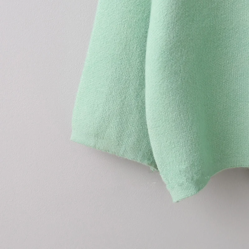 Женский трикотажный свитер облегающий без рукавов из двух предметов C5035 |