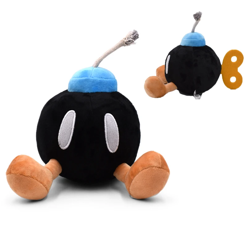 " 20 см аниме Super Mario Bros Bomb Peluche кукла Шахта плюшевые мягкие детские игрушки Рождественский подарок