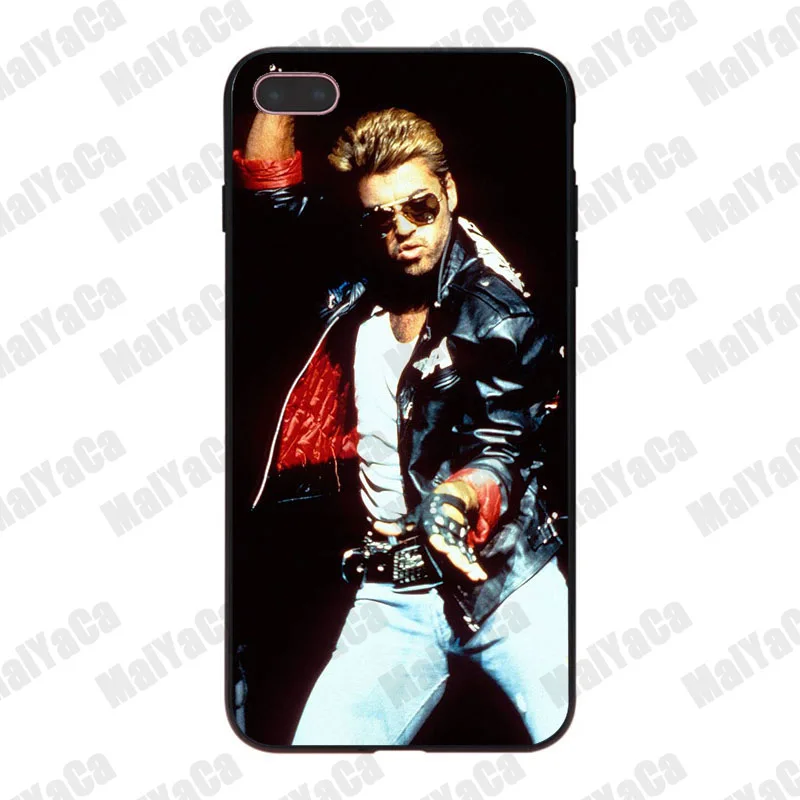 Лидер продаж модный дизайнерский мягкий чехол george michael для iPhone 8 7 6 6S Plus X XS XR XSMax 5