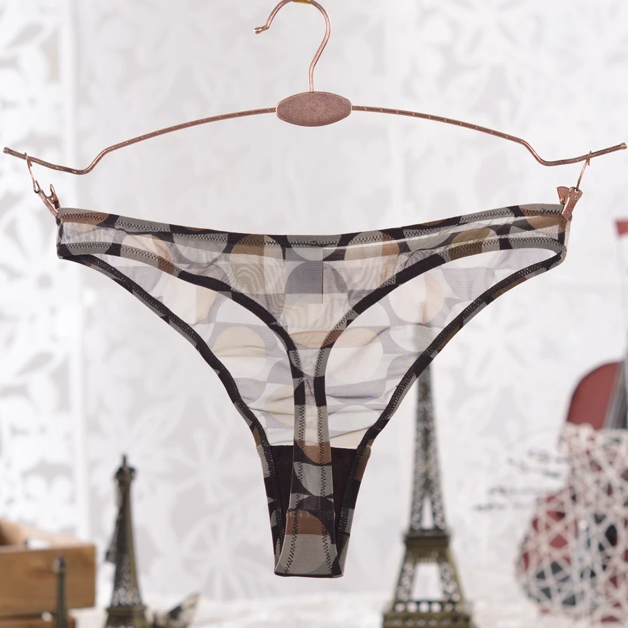 Женские прозрачные трусики стринги Прозрачное нижнее белье для девушек