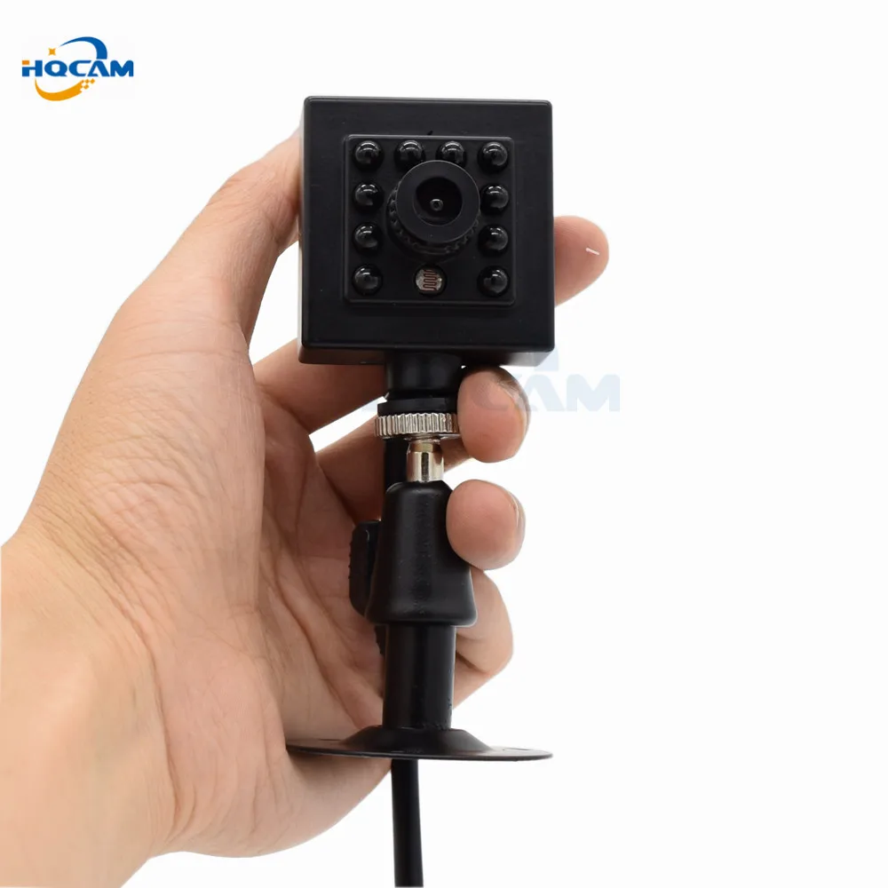 HQCAM 1080P 960P 720P POE Audi Onvif 25FPS Домашняя мини IP камера видеонаблюдения Встроенный