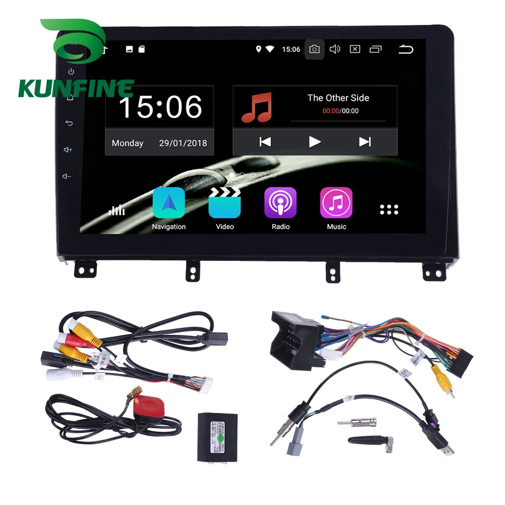 Android 9 0 Ram 4G Rom 64G PX6 Cortex A72 автомобильный DVD GPS мультимедийный плеер стерео для Peugeot 3008