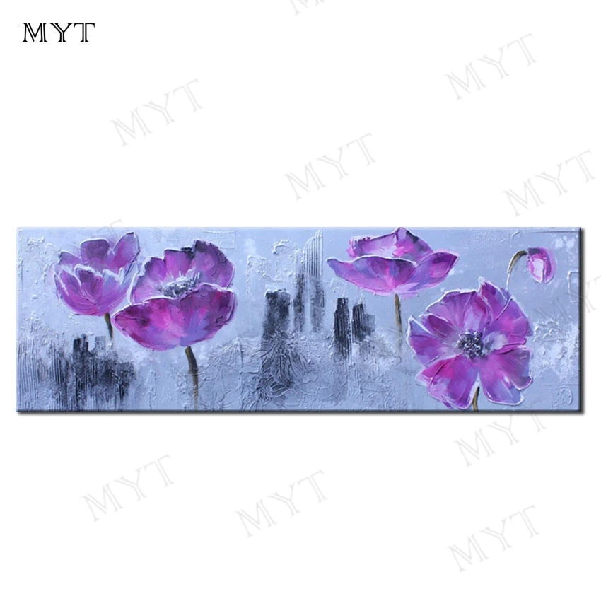 

MYT Free Shipping Handpainted Painting Wall Art Oil Painting on Canvas Modern Abstract Wall Art Artwork for Living Room Unframe