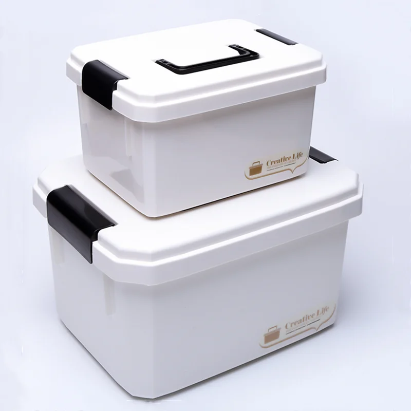 Новое поступление пластиковая двухслойная большая медицинская коробка одежда