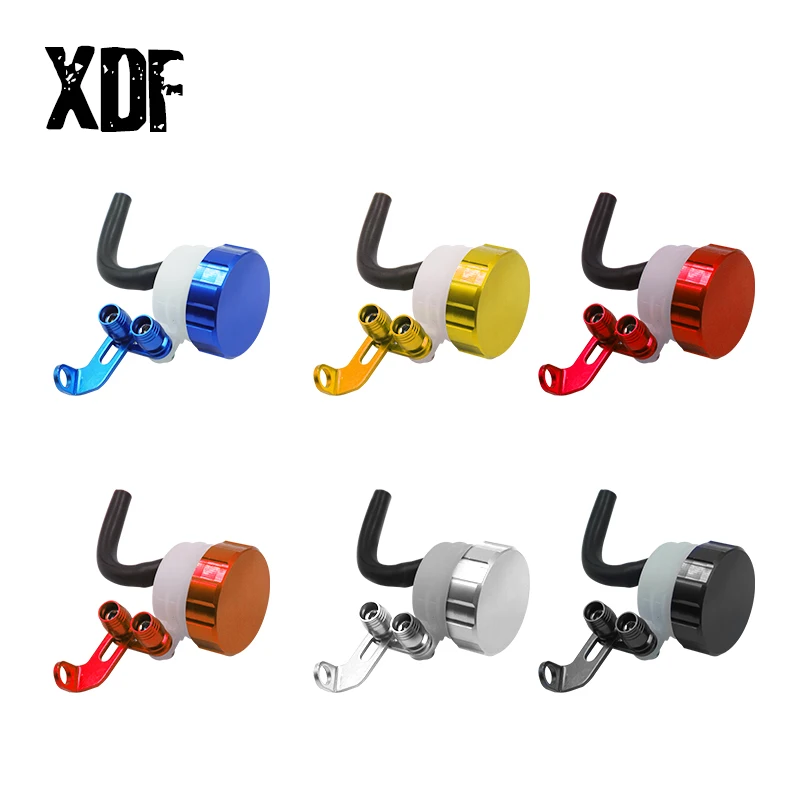 

Universal CNC Motorcycle Front Brake Fluid Reservoir Clutch Tank Oil Fluid Cup For Suziki Honda Yamaha Kawasaki Ducati