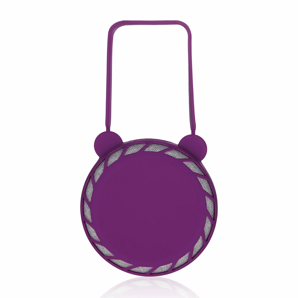 Purple Выход настенное крепление, вешалка держатель Подставка Кронштейн Экономия пространства для Amazon Alexa Echo Dot 3nd поколения Другое круглый голосовых помощников - Цвет: Purple