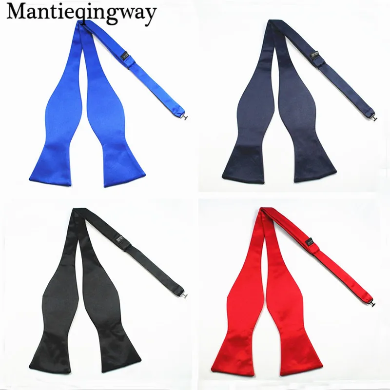 Mantieqingway Новый бренд галстук Для женщин мужчин S Лук Галстуки одноцветное Цвет