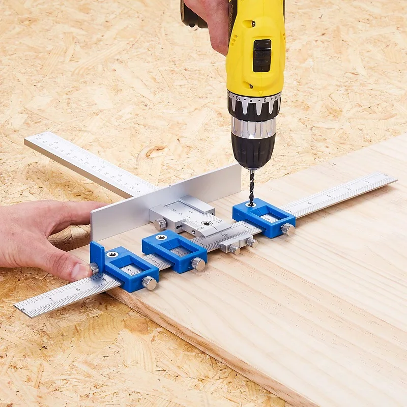 Фурнитура для шкафа инструмент зажима ручка и натяжной зажим сверления