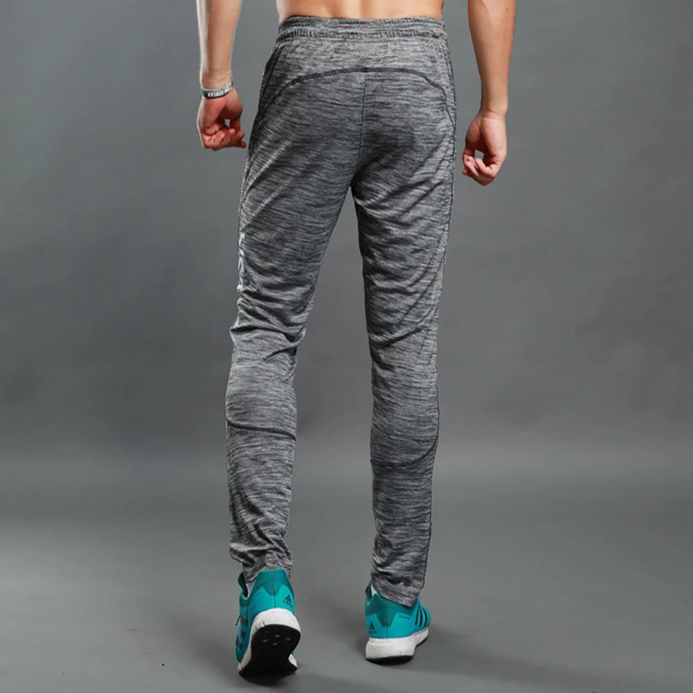 Fashion Men's Slim Joggers Trousers Hot Summer Sport Running Pants Gym Fitness Elastic Jogging Skinny Simple Sweatpants M-3XL