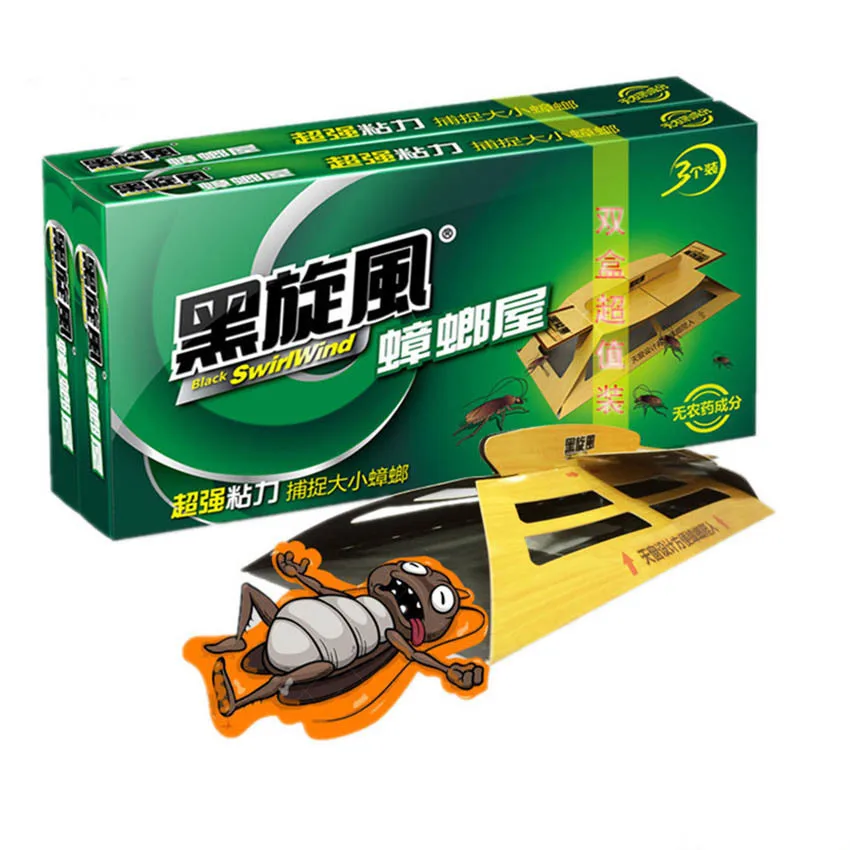 Hot 50Packs Green Leaf Powder Cockroach Killing Bait Insecticide Repellent Russian Cockroaches Killer Repeller Trap Pest control