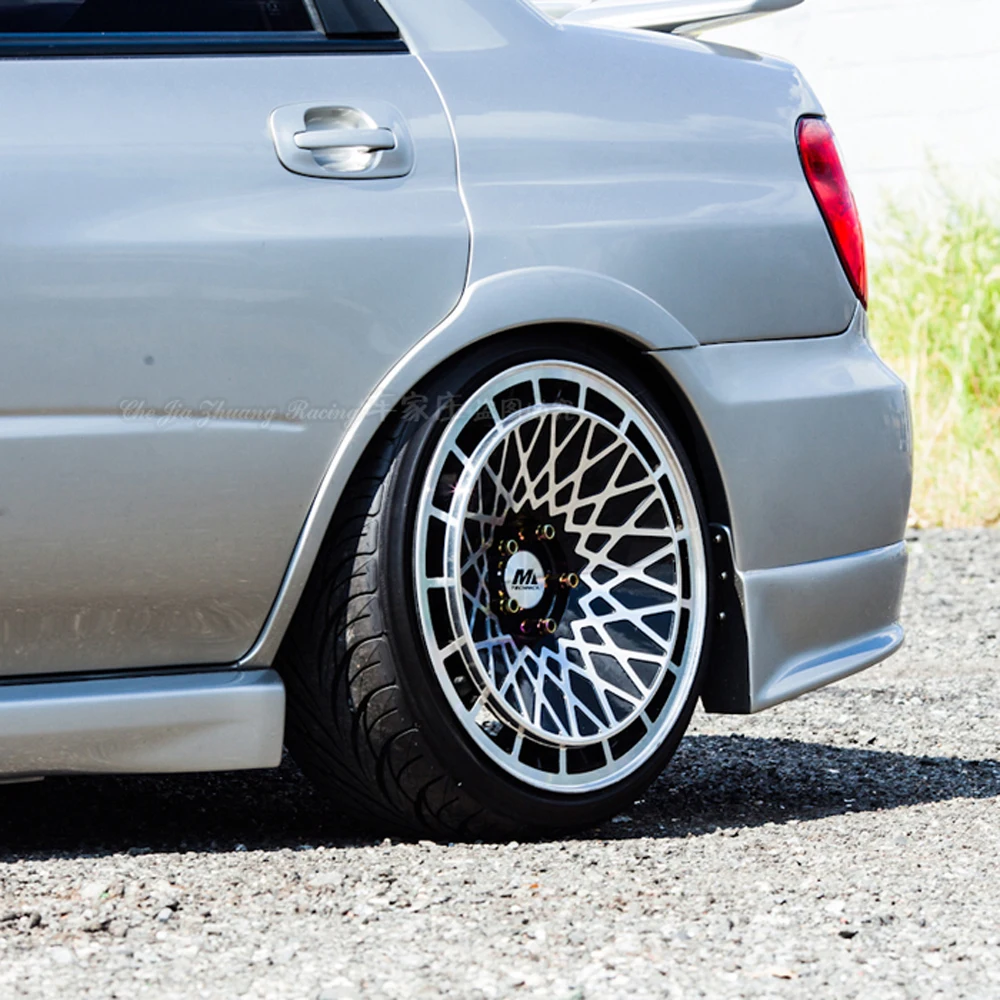 WRX GD стиль задняя широкая искусственная кожа оболочка обшивка для Subaru 7 8 9 th IMPREZA 2000