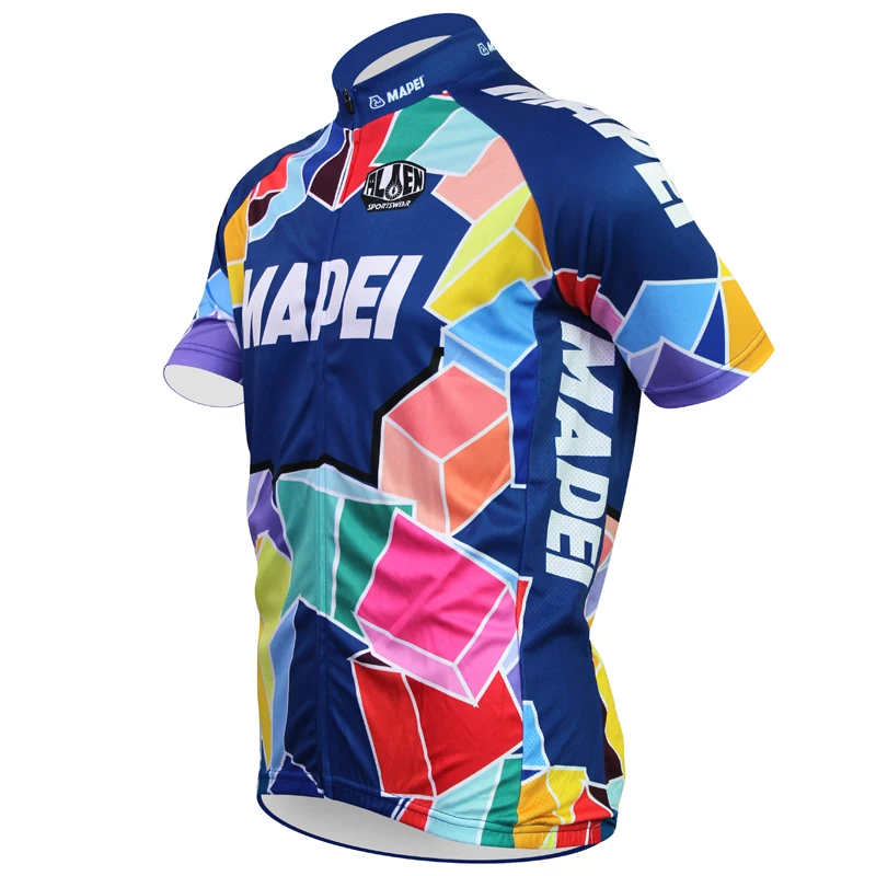 Новая спортивная мужская одежда MAPEI Alien Джерси для велоспорта велосипедная