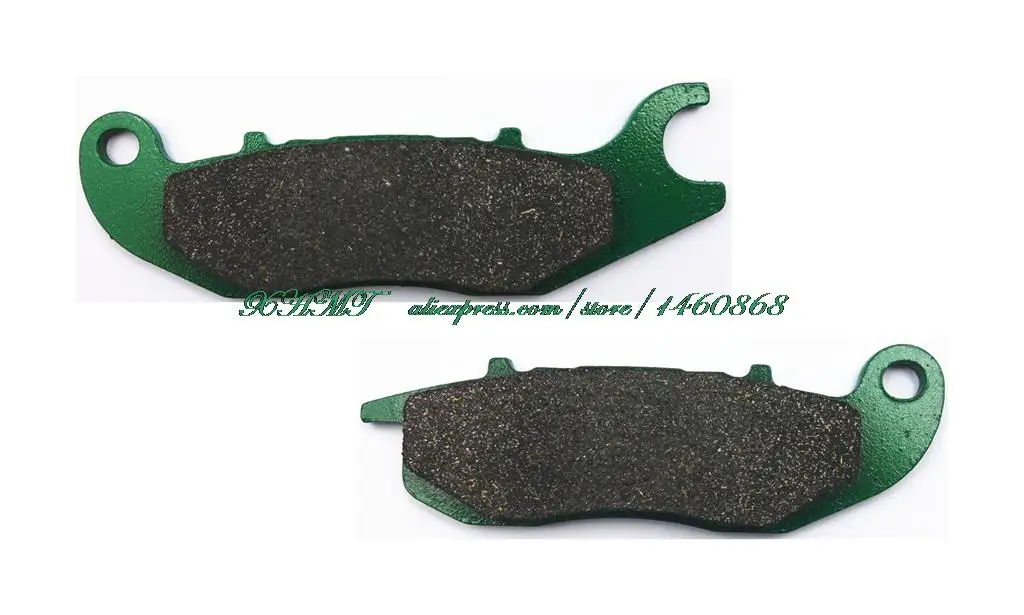 Carbon Front Shoe Для HONDA 125 CBF M 2009 Дисковые Запчасти, тормозные колодки барабан передний задний - Цвет: Carbon Front Shoe