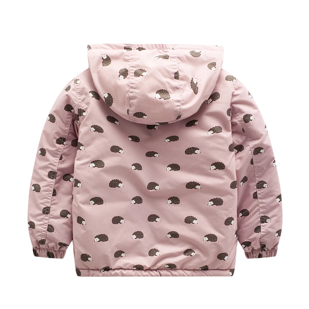 Модная зимняя хлопковая Утепленная стеганая куртка с капюшоном для мальчиков и