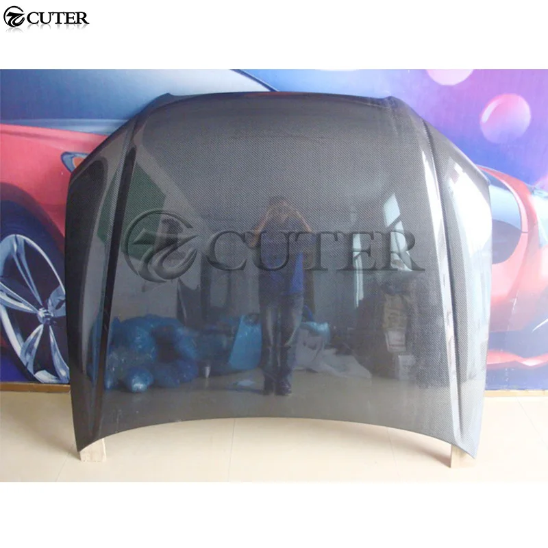 W204 C200 C300 AMG стиль карбоновые колпаки для двигателя авто автомобильный капот Mercedes