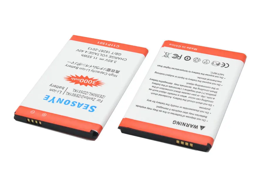 Seasonye 3x c11p1501 3000 мАч телефон замена Батарея для Asus Zenfone 2 zenfone2 ZE601KL ZD551KL Batteria Batterij
