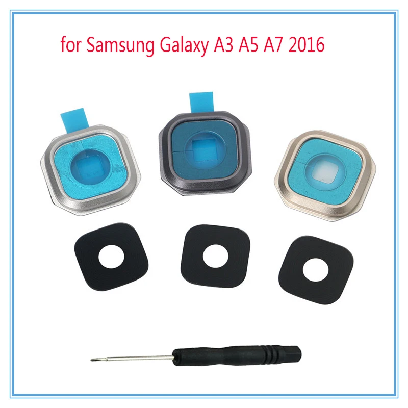 Для samsung Galaxy A3 A5 A7 A9 A310 A310F A510 A510F A710 A710F A9000 телефон Корпус чехол задняя Камера Стекло объектив с инструмент