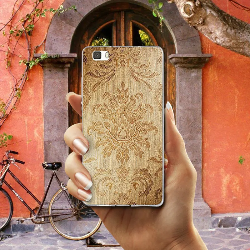 Мягкий прозрачный чехол для телефона Huawei P8 P9 P10 P20 P30 Honor 7 7X 7A 9 10 Mate Pro Lite Wood Line Nature Wall