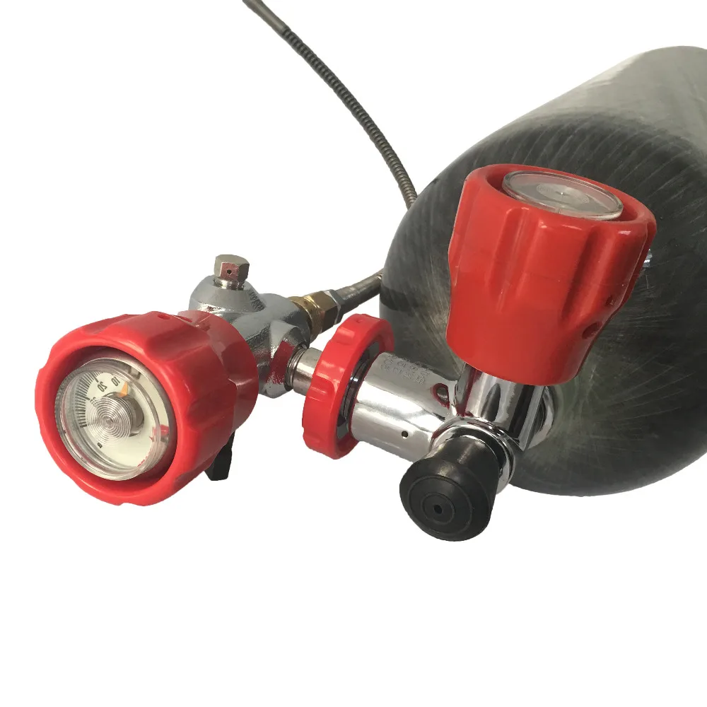 AC168101 6.8L Пейнтбольный бак Pcp воздушный пистолет высокого давления углеродный