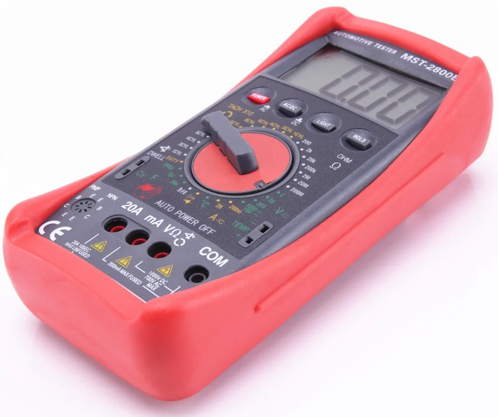 2018 Интеллектуальные Автомобильная Цифровой мультиметр MST-2800B автомобильной метр